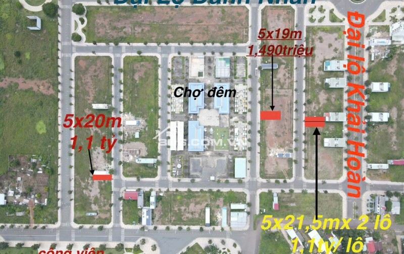 Nhà và đất tại Khu Dự án Cát Tường Phú Hưng